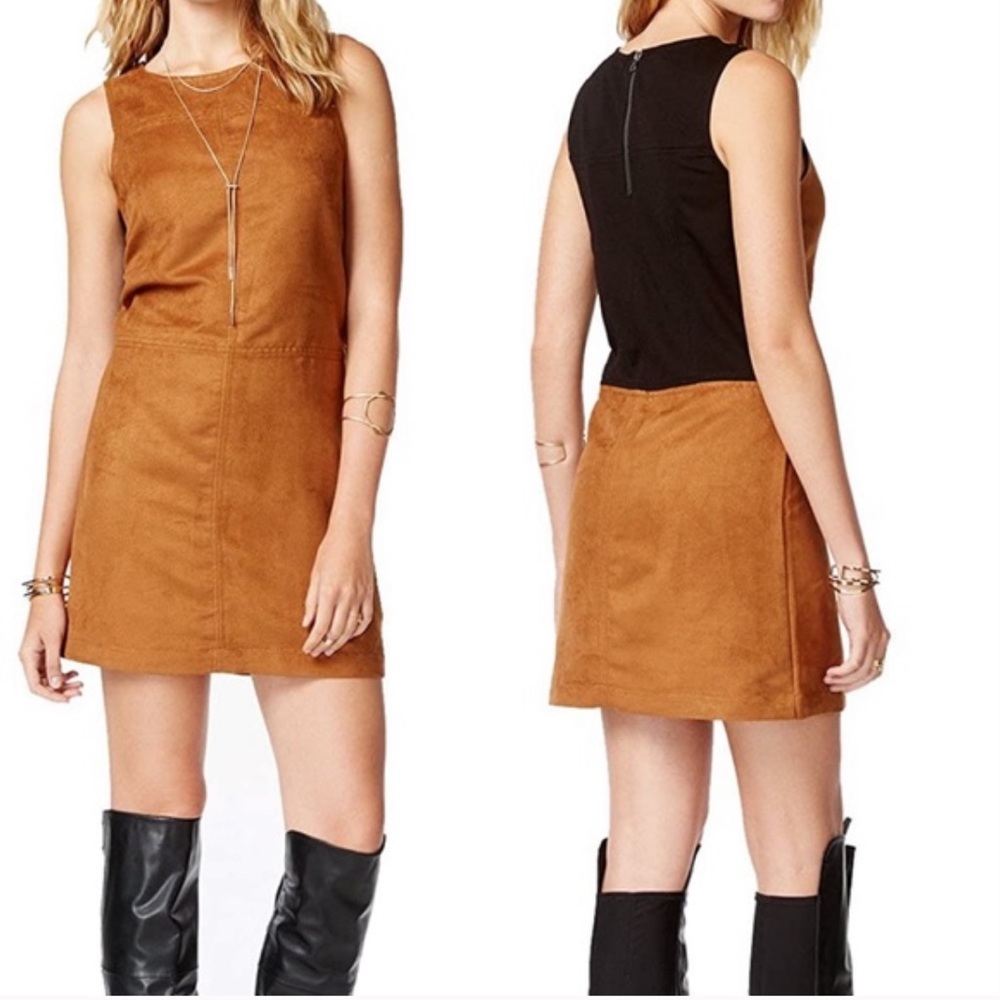 Sanctuary Faux Suede Dress